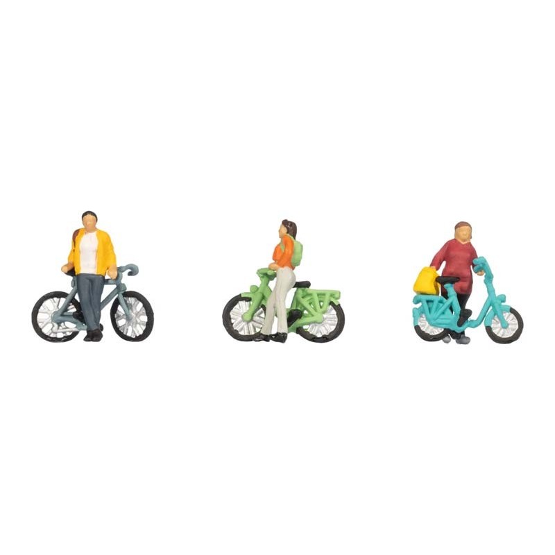 Cyclists. Cyclists.