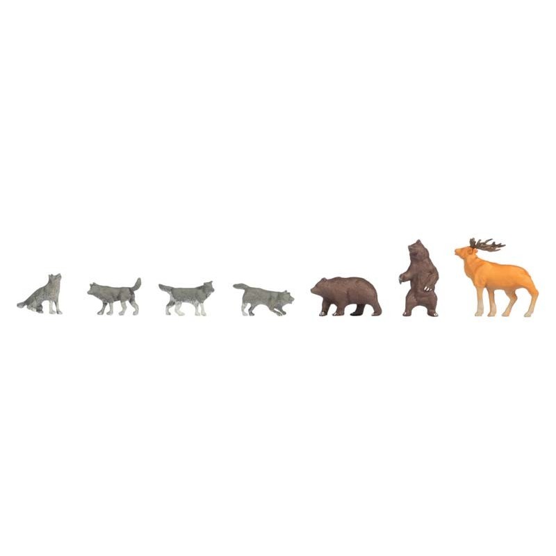 Bears and wolves. Bears and wolves.