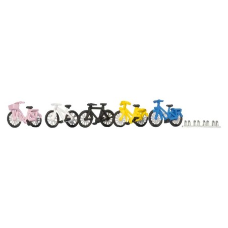 Bicycles.