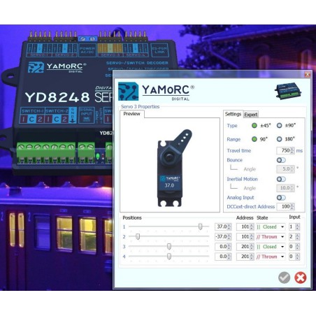 Decoder für Servos.