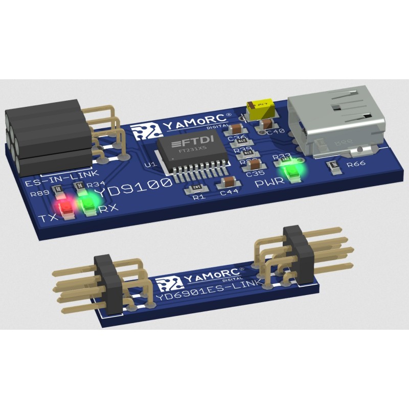 ES-Link Konfigurationsadapter mit USB. ES-Link Konfigurationsadapter mit USB.