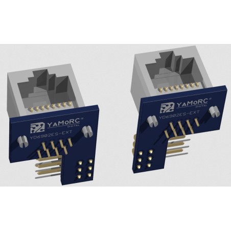 Adattatore ES-Link a RJ45 (x2).