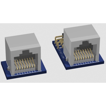 Adattatore ES-Link a RJ45 (x2).