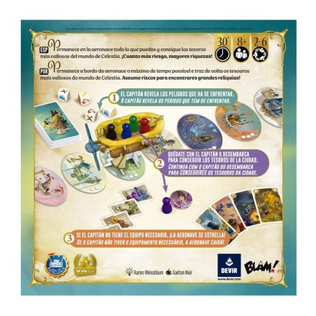 Celestia | Gioco familiare di avventura e rischio