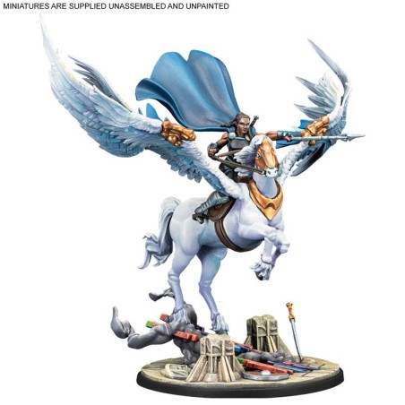 Marvel Crisis Protocol: Valkyrie auf Elendil & Warriors Three.