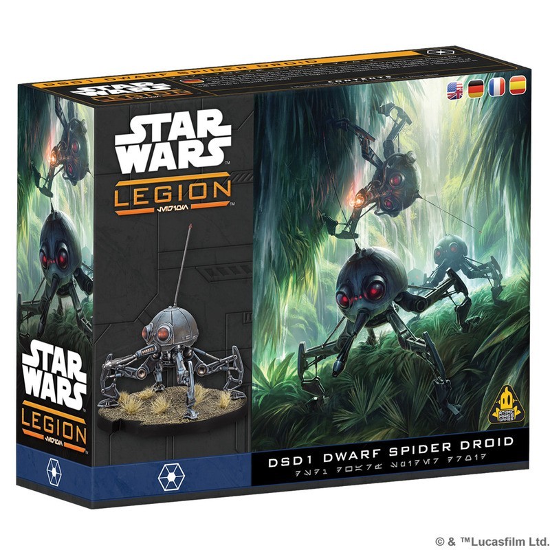 SW Legión: Droide araña enano DSD1.