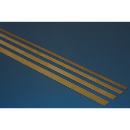 Brass strip 0,20 x 4 mm (x5). RB 051-2040