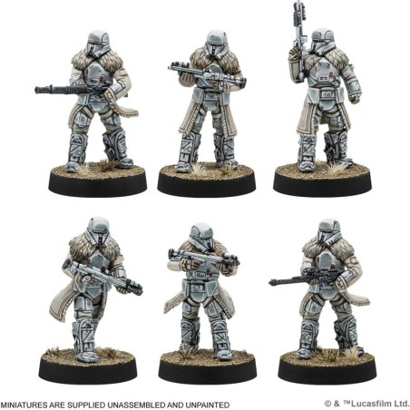 Star Wars Legión: Soldados de frontera.