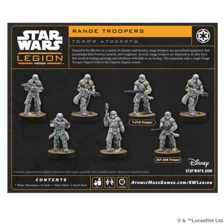 Star Wars Legión: Soldados de frontera.