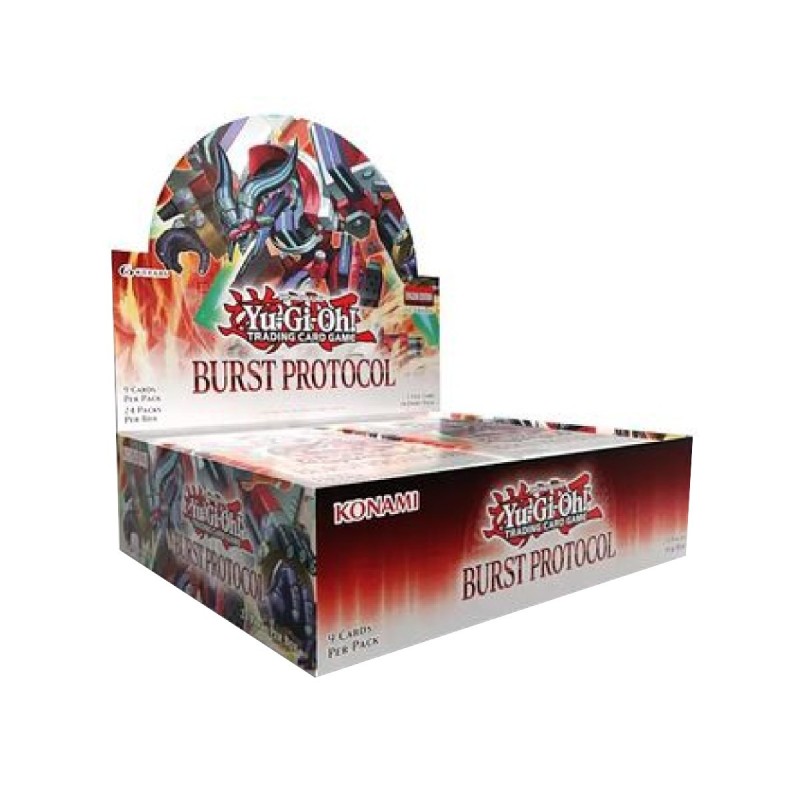 Yugioh. Scatola booster del protocollo burst (24) inglese.