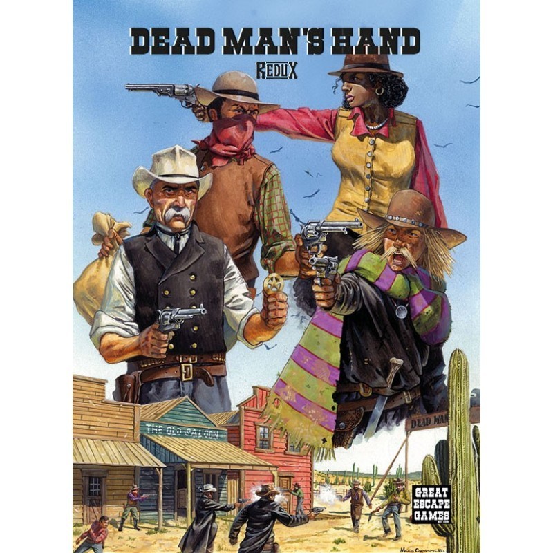 Dead Man's Hand Redux Regelwerk (Spanisch).