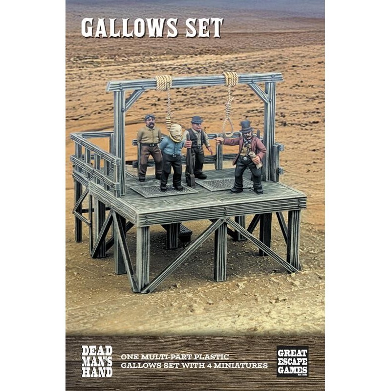 Dead Man’s Hand Gallows + 4 Miniaturas.