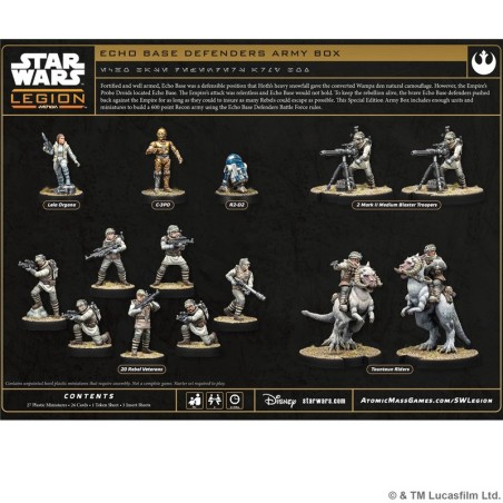 Star Wars Legion: Echo Base Defenders Army Box.