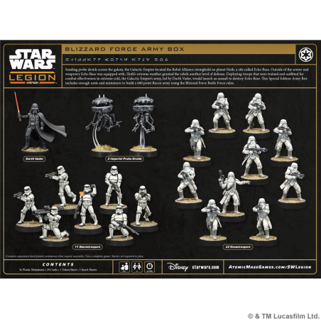 Star Wars Legion: Blizzard Force Army Box.