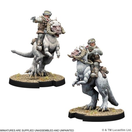 Star Wars Legión: Jinetes de Tauntaun.