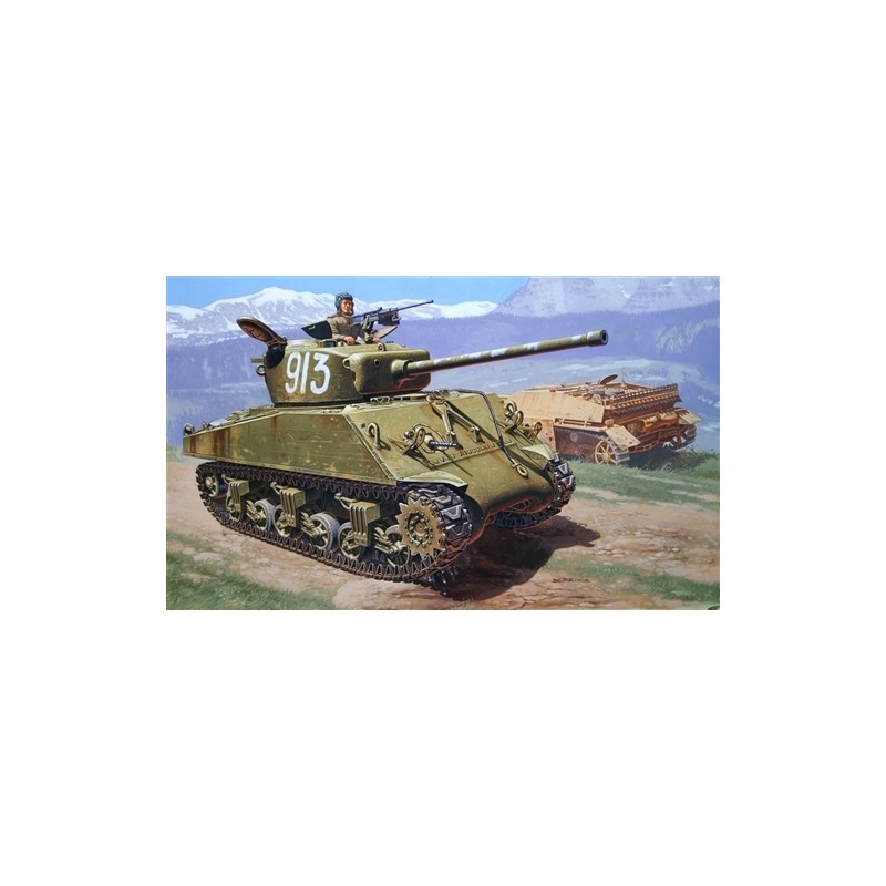 M4A2 76 mm Sherman. ITALERI 6483