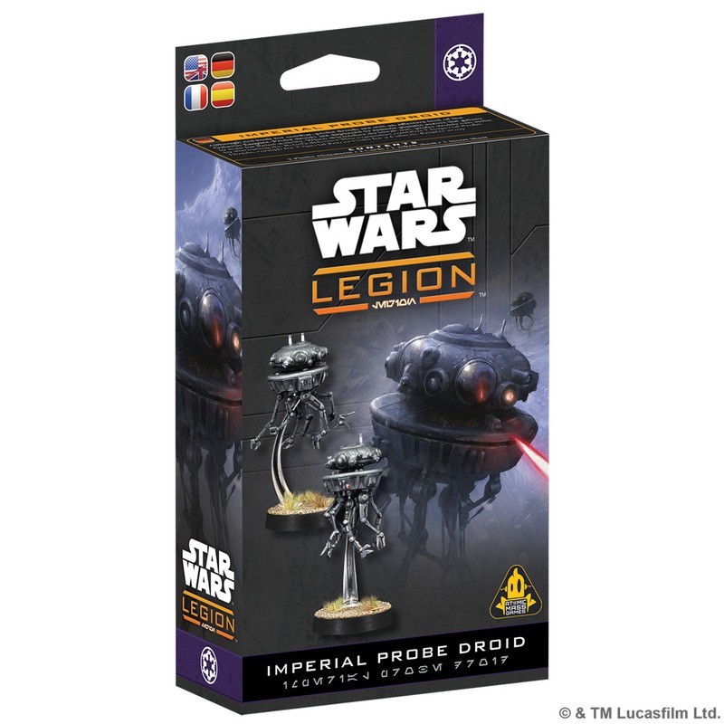 Star Wars Legión: Droide sonda imperial. Star Wars Legión: Droide sonda imperial.