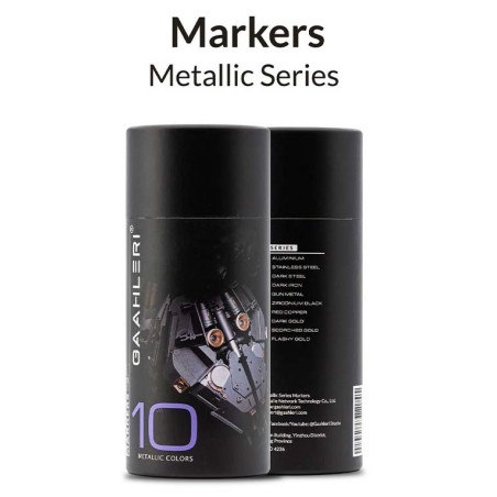 Markers, metallic series. GAAHLERI