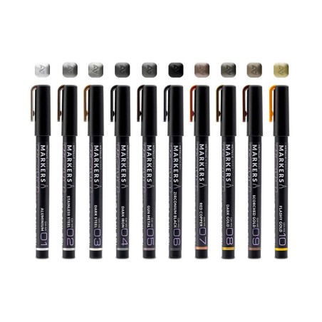 Markers, metallic series. GAAHLERI
