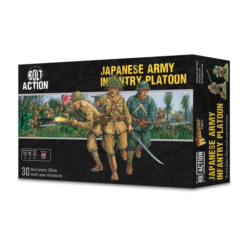 Section d’infanterie japonaise. Bolt Action.