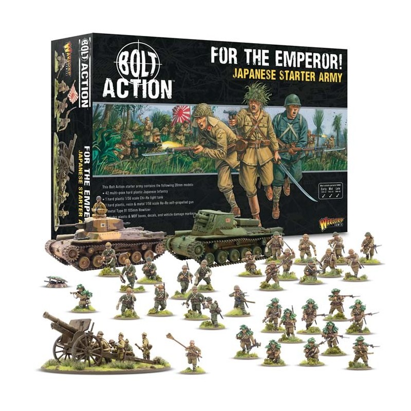 For the Emperor! Japanese starter army.