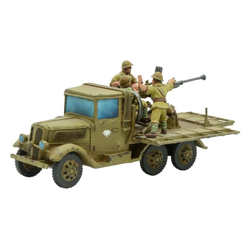 Isuzu Type 98 AA machine cannon carrier. Bolt Action.