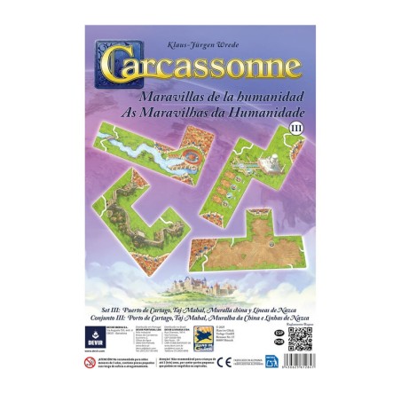 Carcassonne: Maravilhas da Humanidade III. Carcassonne: Maravilhas da Humanidade III.