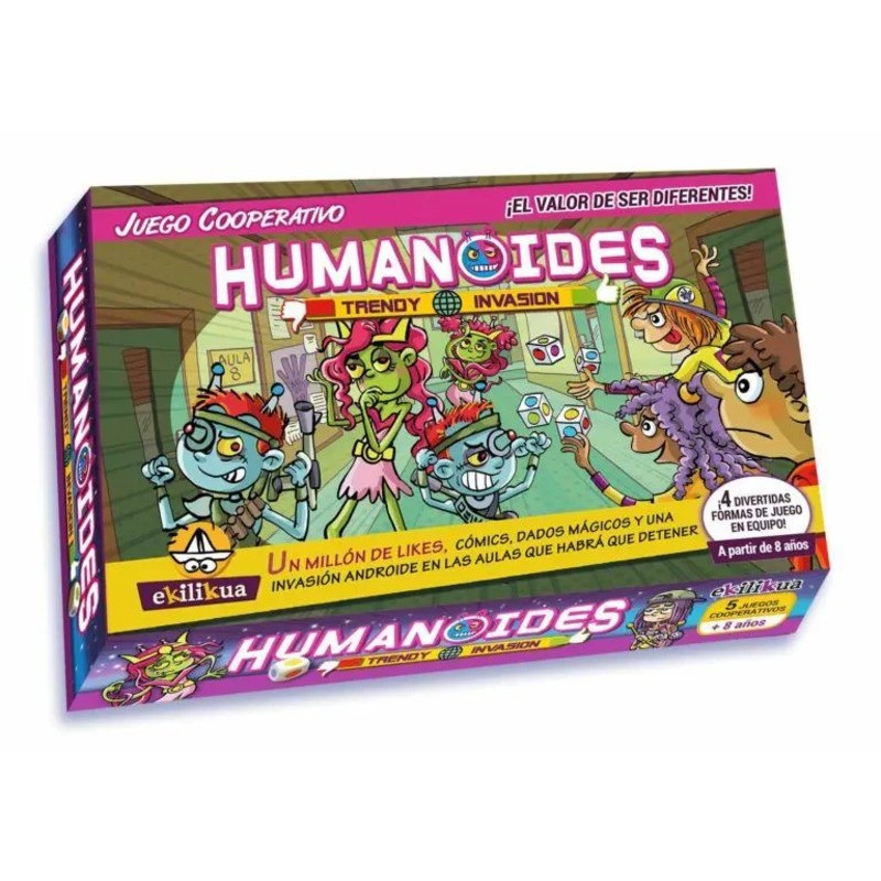 Humanoïdes | Jeu coopératif de dés
