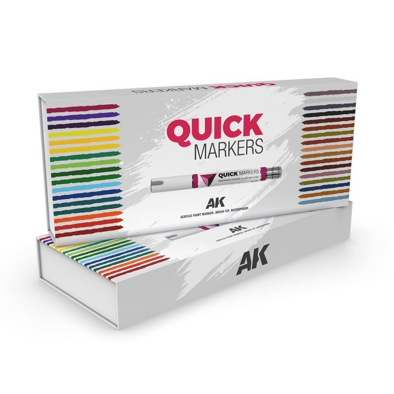 Deluxe case Quick Markers.
