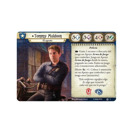 Arkham horror (LCG): Tommy Muldoon Mazo de investigador.