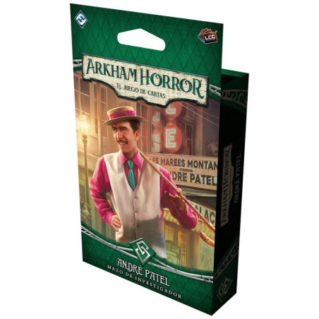 Arkham horror (LCG): André Patel Mazo de investigador.
