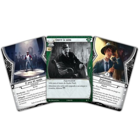 Arkham horror (LCG): André Patel Mazo de investigador.
