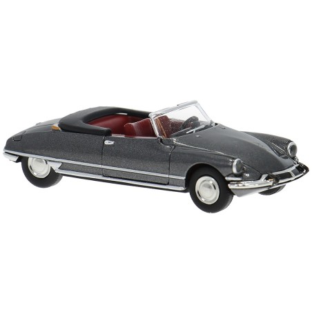 Norev 1/43 – Citroën DS 19 Cabriolet Noire 1963 – Très Bon état Avec Boîte