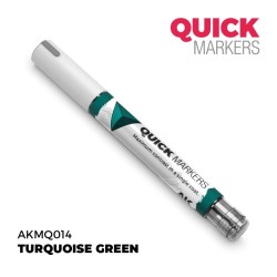 Quick Master. Turquoise green.