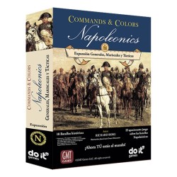 Comandos e cores napoleónicos: generais e táticas.