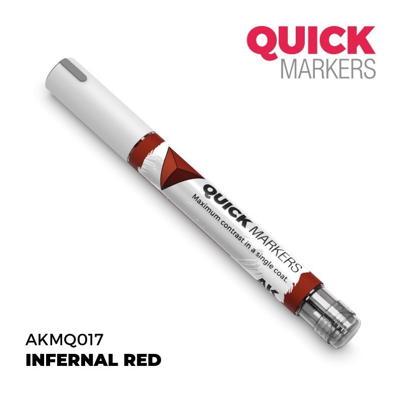 Quick Marker. Infernal Red.