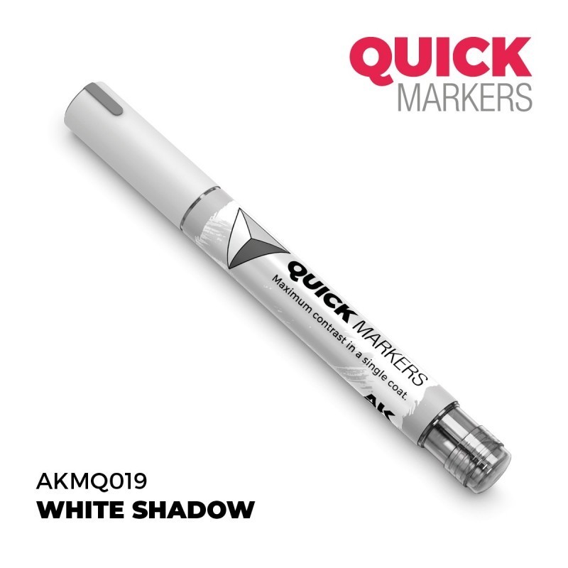 Quick Marker. White Shadow.