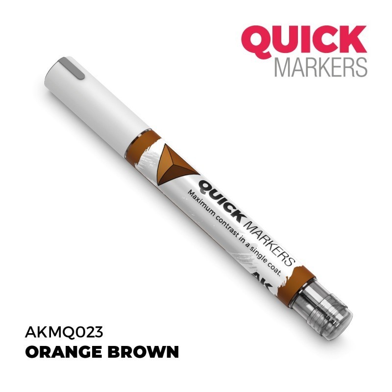 Quick Master. Orange Brown.