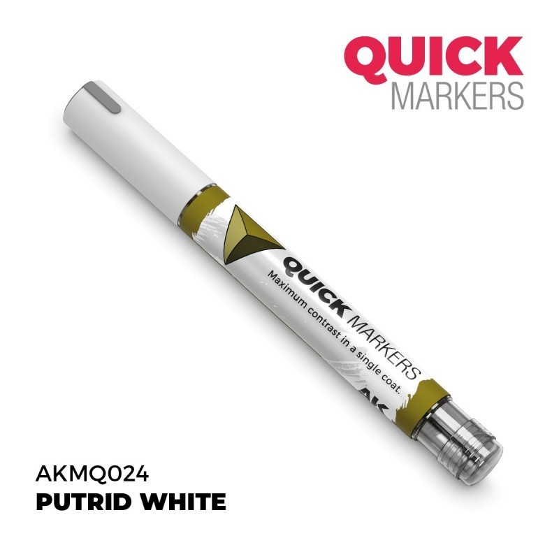 Quick Marker. Putrid White.