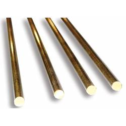 Round brass profile. 1,5 mm.