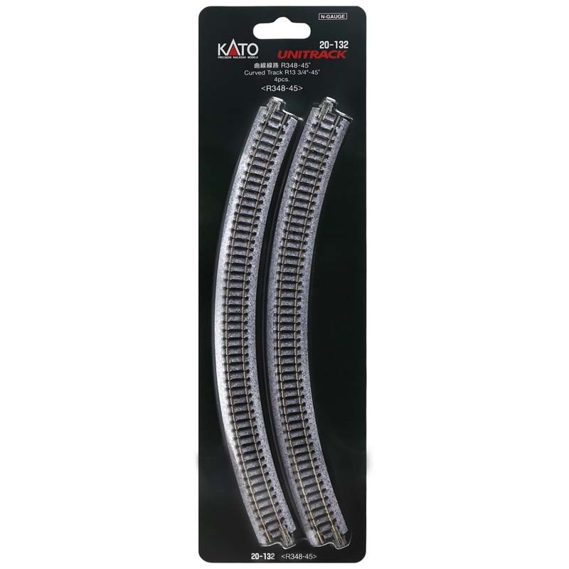 Cingoli curvi R348 mm, 45º (x4).