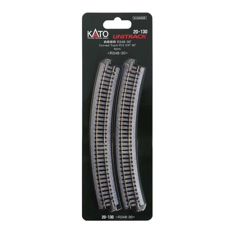 Cingoli curvi R348 mm, 30º (x4).