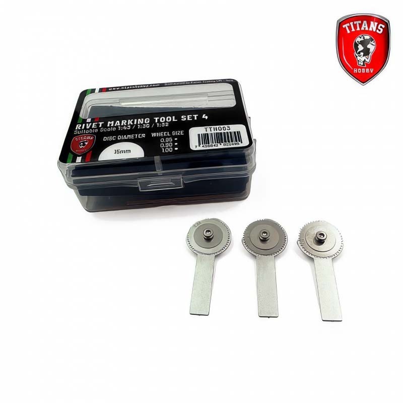 Rivet marking tool set 4.