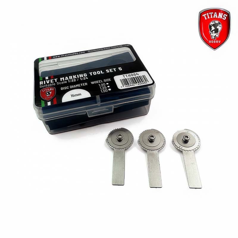 Rivet marking tool set 5.