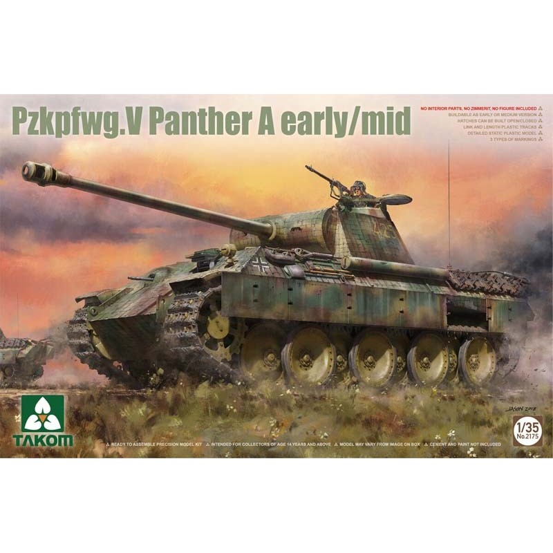 Pzkpfwg. V Panther A early/mid. Pzkpfwg. V Panther A early/mid.