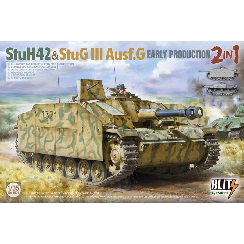 StuH42&StuG. III Ausf.G, production initiale.