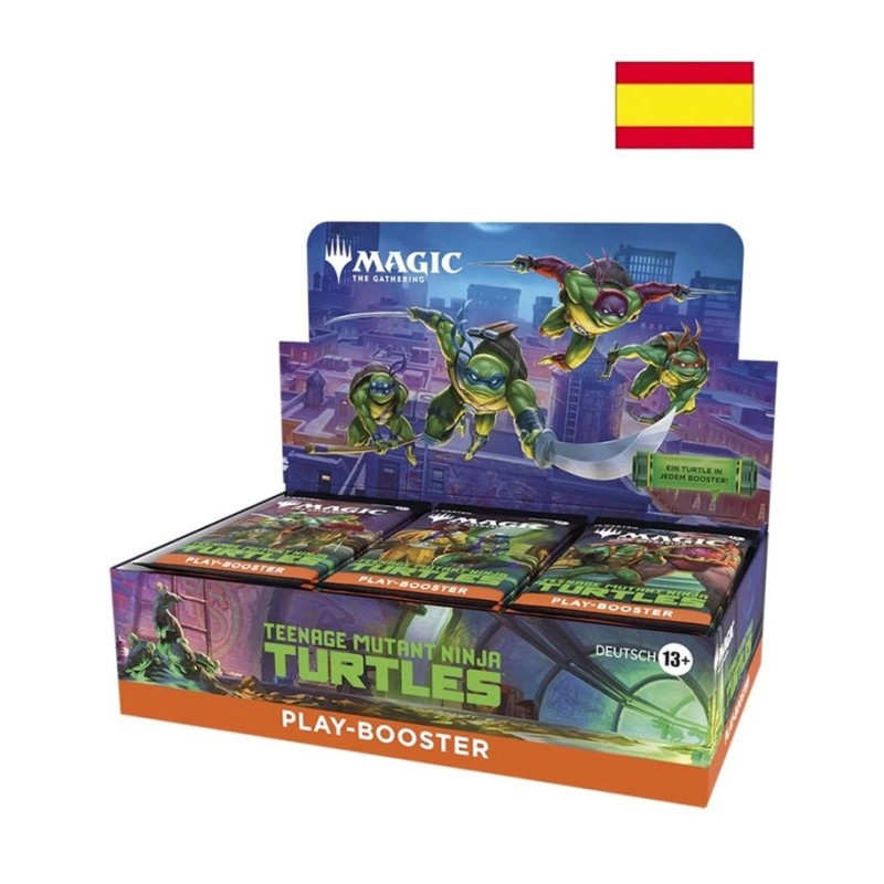 Magic the gathering: Ninja Turtles play booster (Spanish).