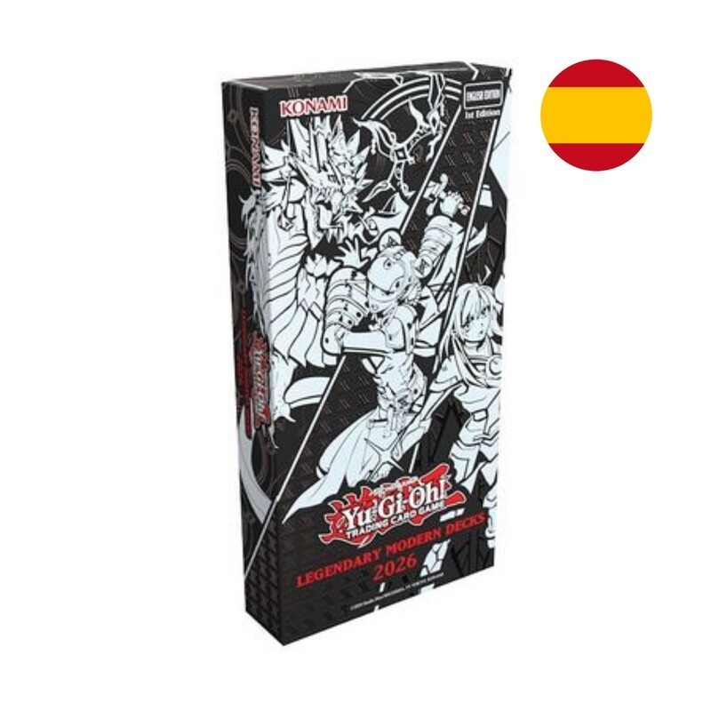 Yugioh: Legendary Modern Decks 2026 (Spanish).