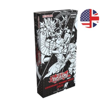 Yugioh: Legendary Modern Decks 2026 (Inglés).