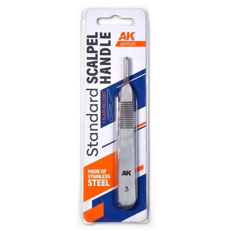 Standard scalpel handle.